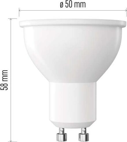 Actual product image Emos LED Lampe Classic (GU10, 800 lm, 1 x)