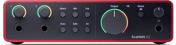 Actual product image Focusrite Scarlett 2i2 – 4th Generation