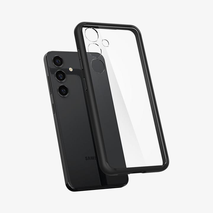 Actual product image Spigen Hybrid S921 czarny/matte black ACS07352 (Samsung Galaxy S24, Samsung Galaxy S24 Ultra)