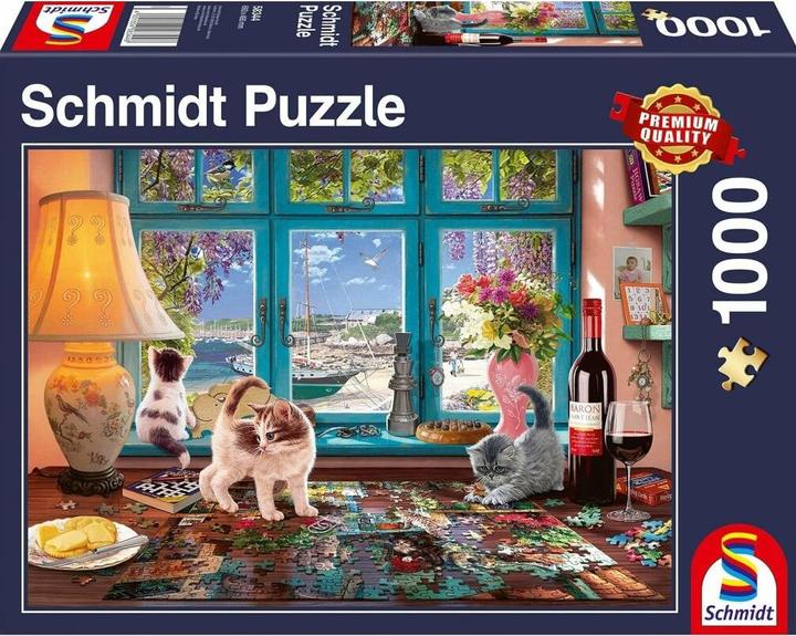 Actual product image Schmidt Spiele At the puzzle table (1000 pieces)