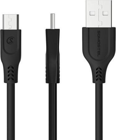 Produktbild Somostel SMS-BT01 USB Kabel 1 2 m USB C Micro-USB A Schwarz (2 m)