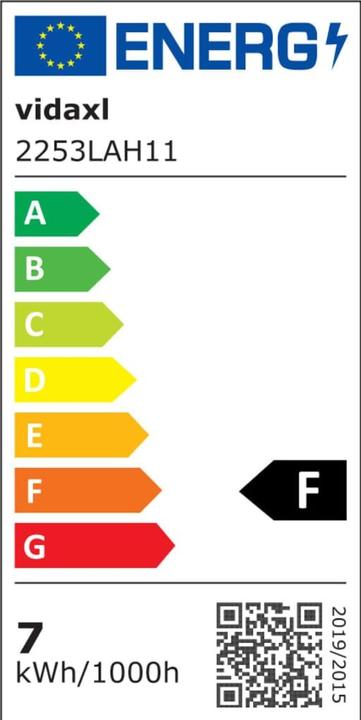 Energy Label vidaXL LED Strahler (350 lm)