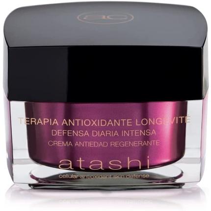 Atashi, Gesichtscreme, CELLULAR ANTIOXIDANT SKIN DEFENSE crema antiedad regenerante 50 ml (50 ml, Nachtcreme)