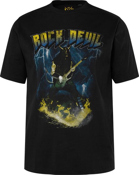 Actual product image JP1880 T-shirt, short sleeve, chest print, up to 8 XL (XXL)