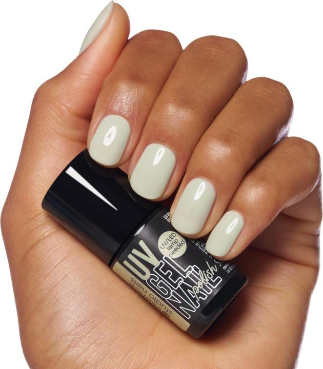 Actual product image essence studio nails UV GEL NAIL polish (16 SAGE the day, UV gel varnish)