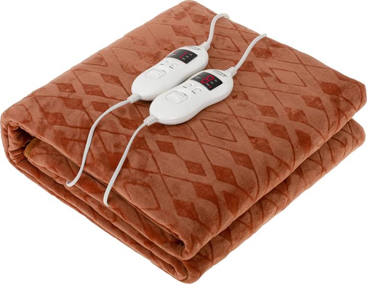 Camry CR 7436 Electric Heating Blanket with Timer, Super Soft Fleece, 150x160cm