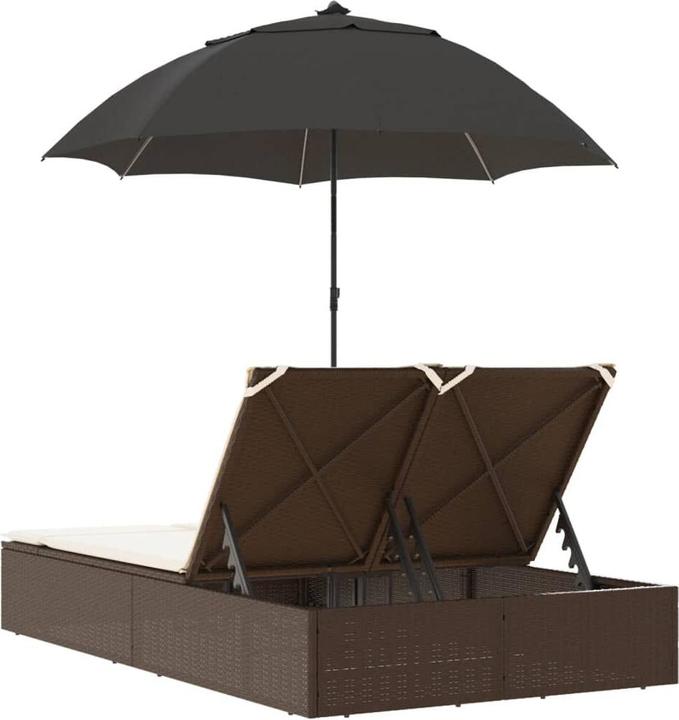 Immagine prodotto vidaXL Doppel-Sonnenliege (164 cm)