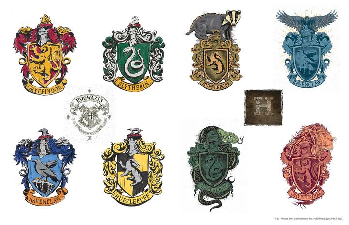 Actual product image Harry Potter World of Stickers