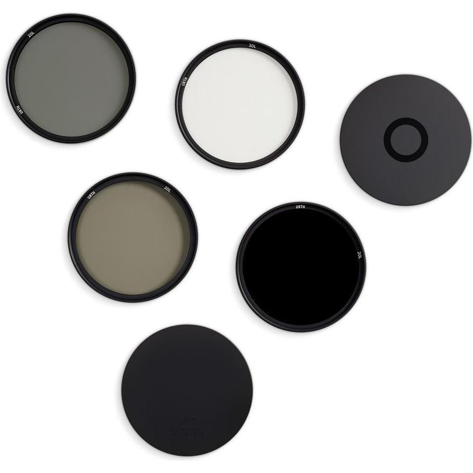 Urth 37mm UV, Circular Polarizing (CPL), ND8, ND1000 Lens Filter Kit (Plus+) (UV-Filter), Objektivfilter