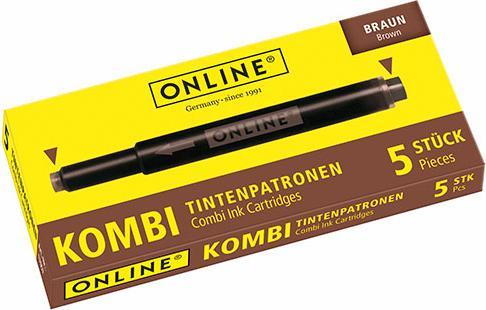 Produktbild Online Tintenpatronen Kombi (12 Stück, Braun)