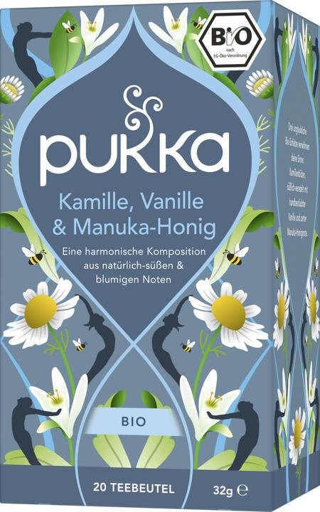 Image du produit Pukka Camomille, vanille & miel de Manuka (32 g)