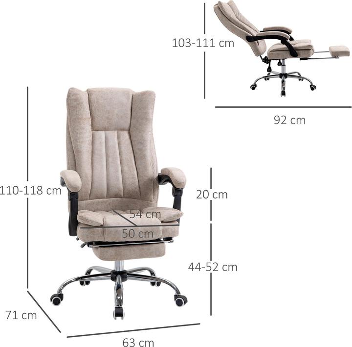 Actual product image Vinsetto Office chair