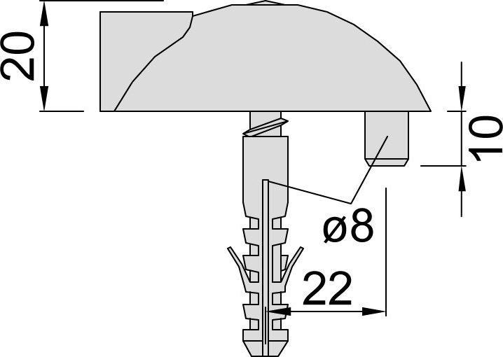 Produktbild Kws Bodentürpuffer 2003 (1 Stk.)