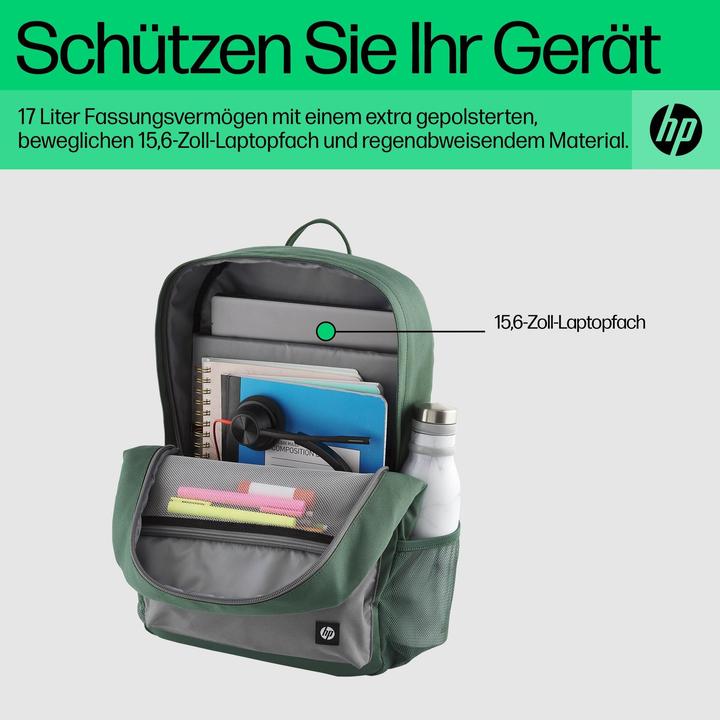 Produktbild HP Campus Green Backpack (P) (17 l)