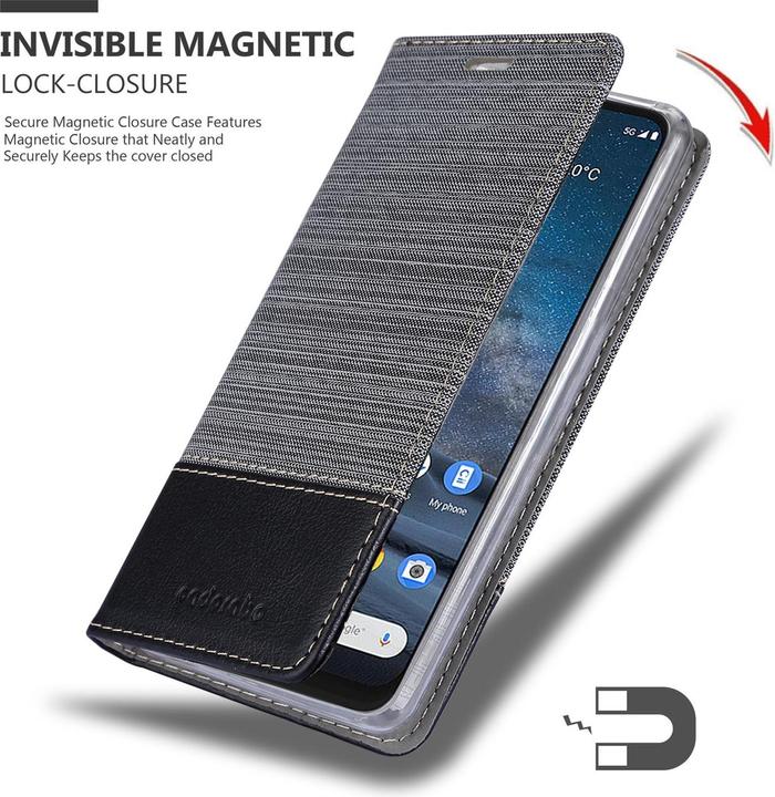 Productafbeelding Cadorabo Boek Jeans Optiek Cover (Nokia 8.3)