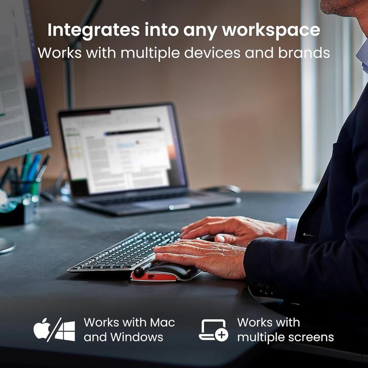 Actual product image Contour RollerMouse Red, Wireless (Wireless)