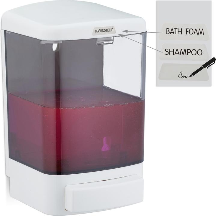 Actual product image Relaxdays Wall-mounted soap dish