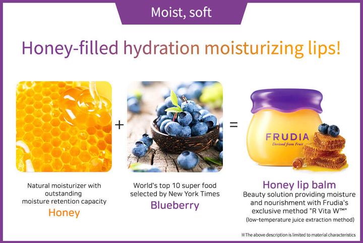 Image du produit Frudia Honey Blueberry (Baume à lèvres)