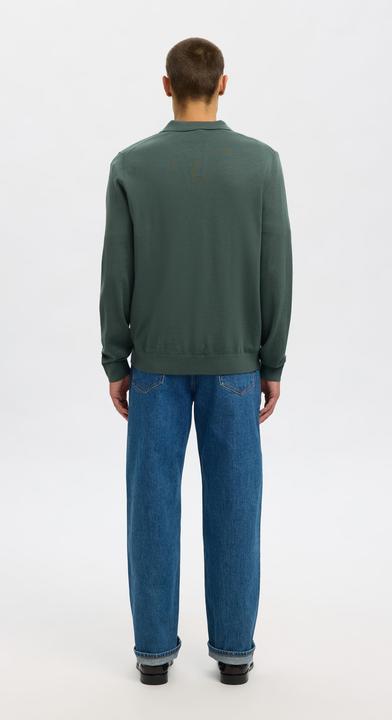 Produktbild Selected Homme 100% Merinowoll Polohemd aus Strick (XL)