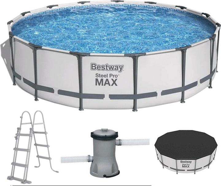 Image du produit Bestway Steel Pro Max Rundpool 457x107 cm (457 x 107 cm)