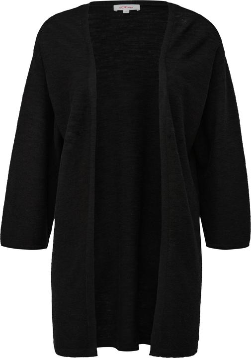 Immagine prodotto S.Oliver Strickjacke Lange Strickjacke aus Leinenmix (36)