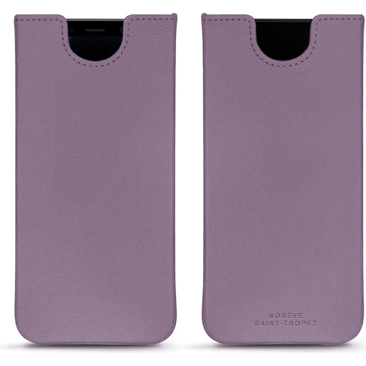 Noreve Lederschutzhülle (Samsung Galaxy S8+), Smartphone Hülle, Violett