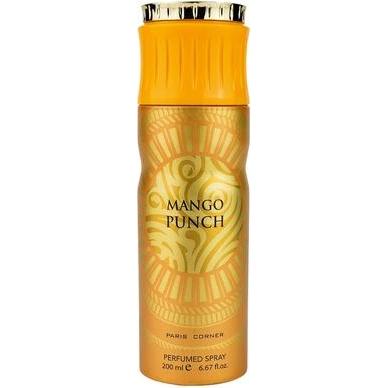Paris Corner, Deodorante, Mango Punch Deodorant Spray 200ml (Getto vaporizzato, 200 ml)