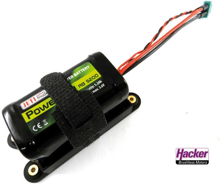 Jeti LiPo Pack model receiver battery Power Ion 5200 2S2P (7.40 V, 5200 mAh)
