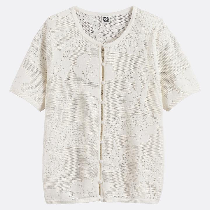Produktbild La Redoute Collections Kurze Strickjacke (M)