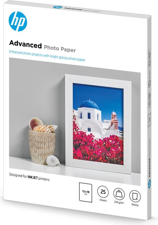 Actual product image HP Q8696a (250 g/m², 13 x 18 cm, 25 x)
