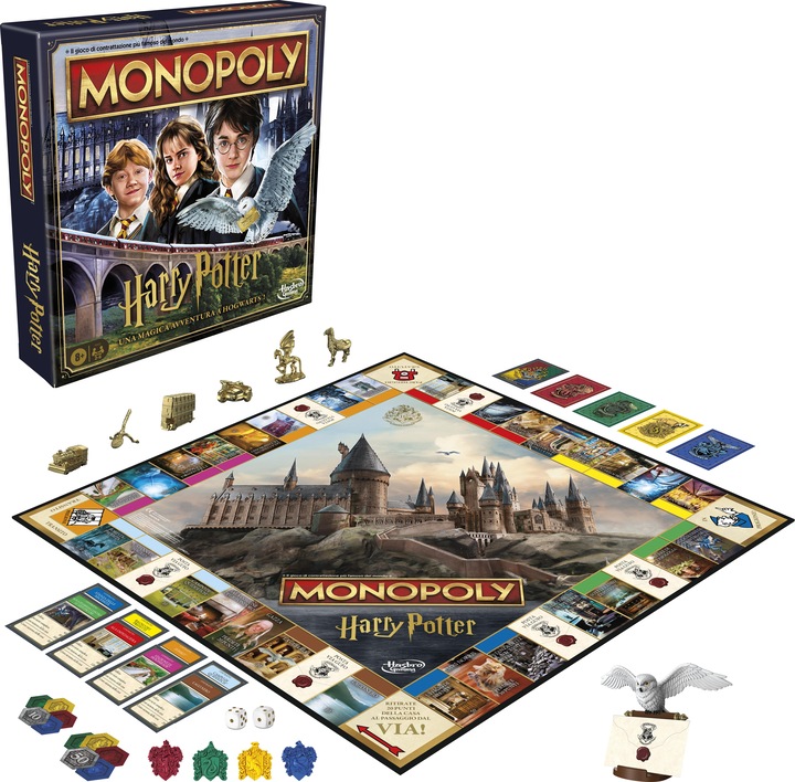 Produktbild Hasbro Gaming Monopoly Harry Potter (Italienisch)