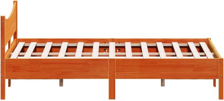 Actual product image vidaXL Pine bed (140 x 190 cm)