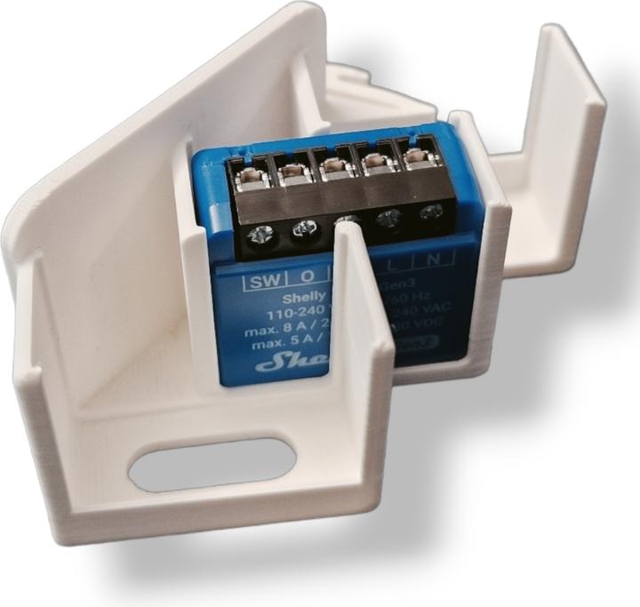 Light Solutions DIN-Schienenadapter für Shelly Mini - Für 3 Geräte