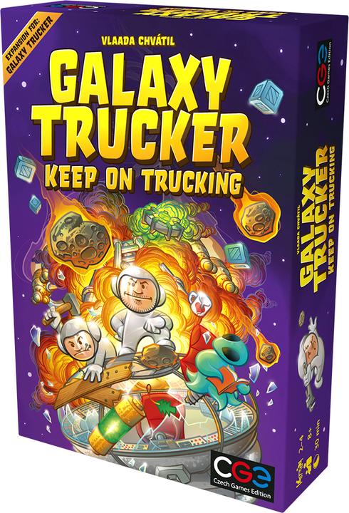 Produktbild Czech games edition CZ118 - Galaxy Trucker 2nd Edition: Immer weiter!, Brettspiel, für 2-4 Spieler (DE-Erweiterung) (Deutsch, 2 - 4 Spieler)
