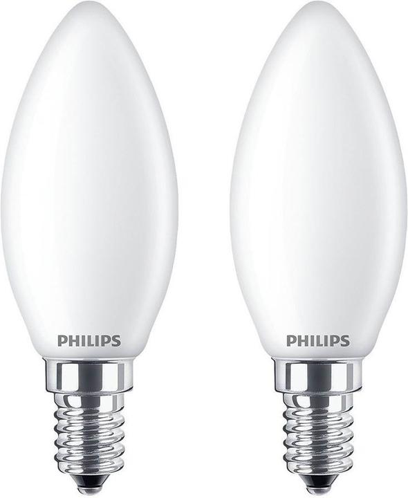 Actual product image Philips Lamp (E14, 4.30 W, 470 lm, 2 x, F)