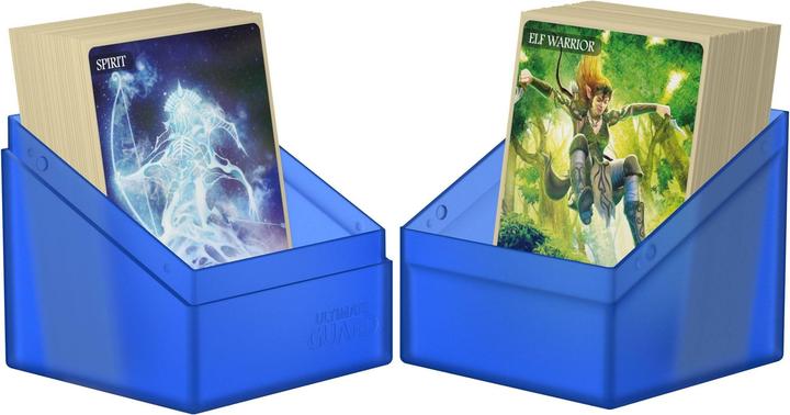 Actual product image Ultimate Guard Card Box Boulder Deck Case Standard Size 100+ Sapphire