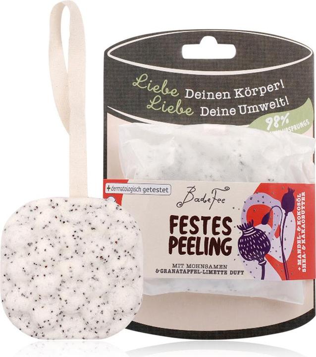 Produktbild Accentra Badefee festes Peeling "Mohnsamen"