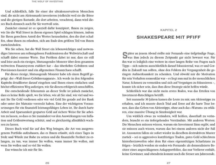 Actual product image The Wolf of Investing (German, Jordan Belfort, 2024)