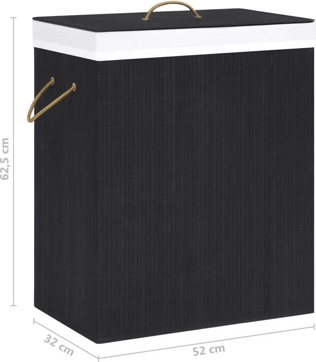 Produktbild vidaXL Wäschekorb (100 l)