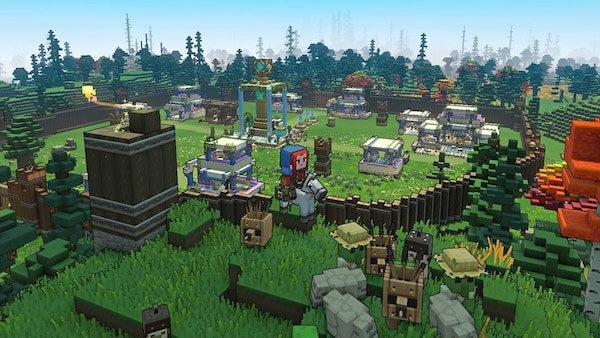 Productafbeelding Nintendo Minecraft Legends DELUXE SWITCH (Switch, Meertalig)