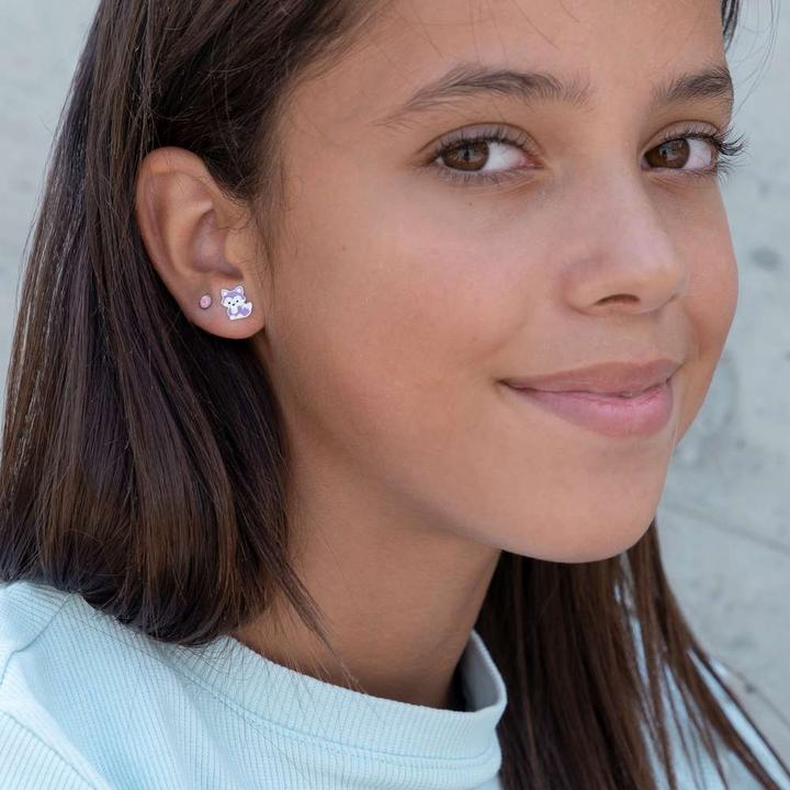 Image du produit Bijouteria Clous d'oreille enfants (Résine époxy, Acier chirurgical 316L)