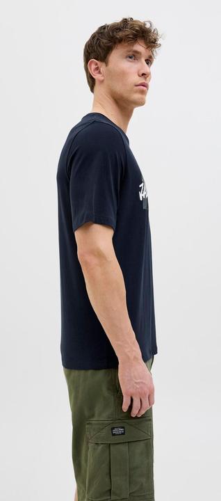 Actual product image Jack & Jones Jjhawaii Shape Tee Ss Crew Neck Ln (S)