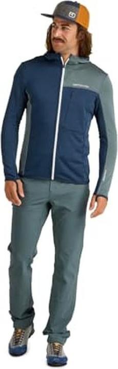 Actual product image Ortovox Fleece Light Grid Hooded Jacket (XL)