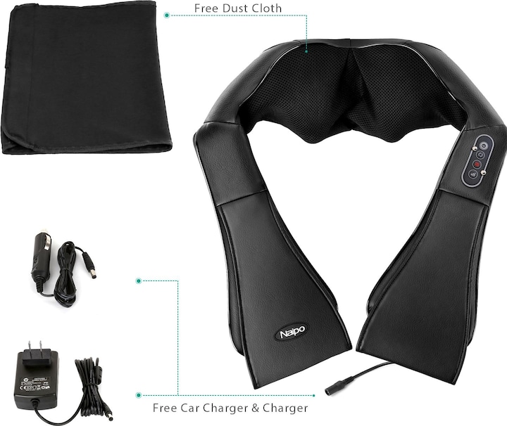 Image du produit Naipo Appareil de massage Shiatsu pour les épaules et la nuque