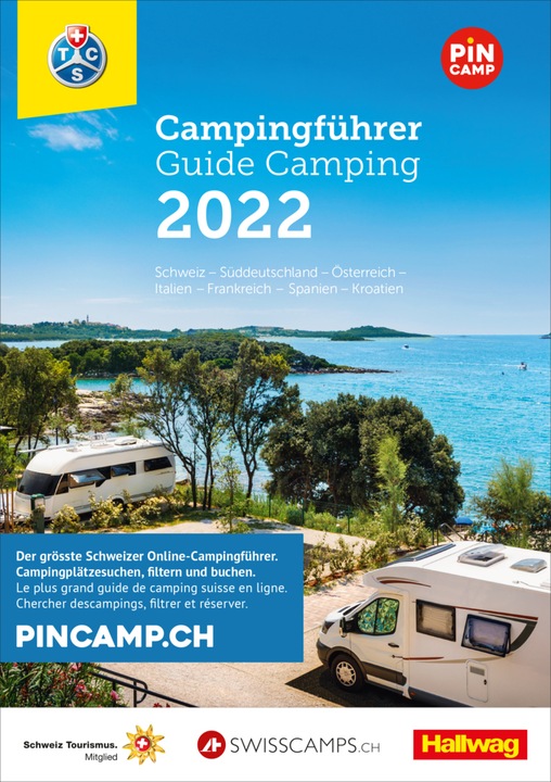 Produktbild TCS Schweiz & Europa Campingführer 2022 (Deutsch, Französisch, Italienisch, 2022)