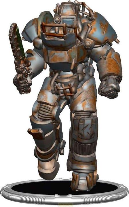 Actual product image Toynk Toys Fallout minifigures 2-pack set E Raider & Vault Boy (Strong) 7 cm