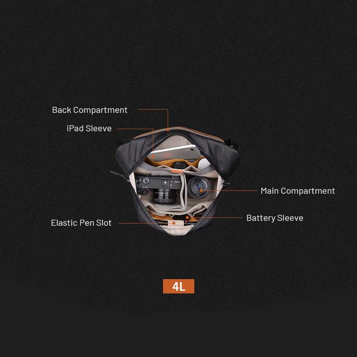 Produktbild Pgytech OneGo Solo V2 (Kamera Schultertasche, 4 l)
