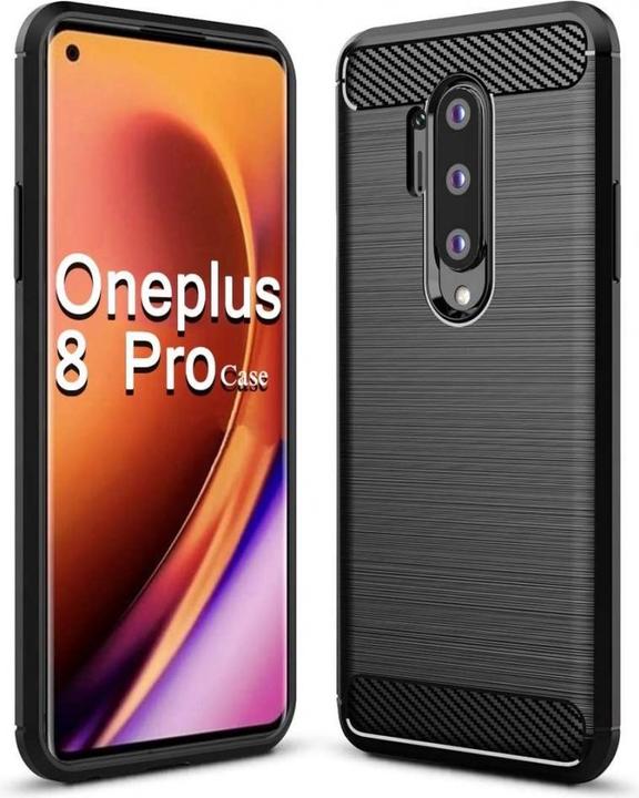 Image du produit Screenguard OnePlus 8 Pro Housse Carbon Brushed Soft TPU (OnePlus 8 Pro)