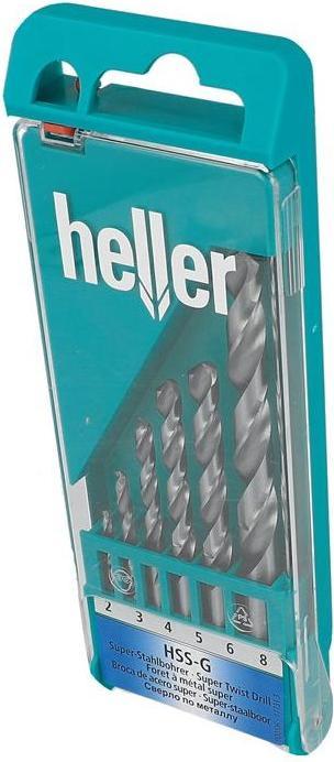 Produktbild Heller HSS Metall-Spiralbohrer-Set 6t (2 Millimeter)