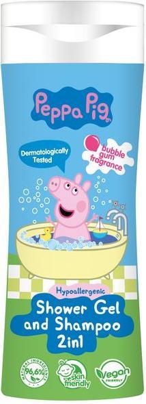 Peppa Pig Duschgel und Shampoo 2in1, 300ml (300 ml)